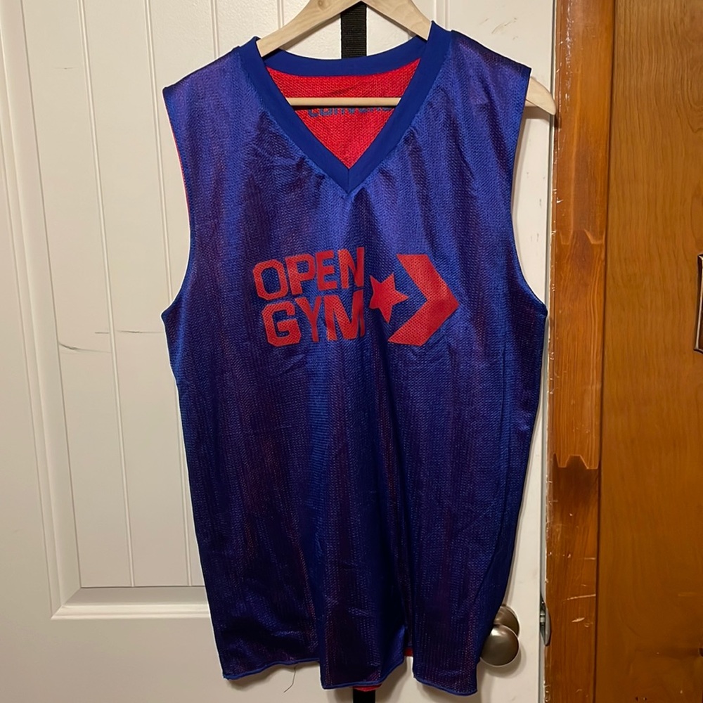 Converse Open Gym Philadelphia Reversible Practice Jersey M